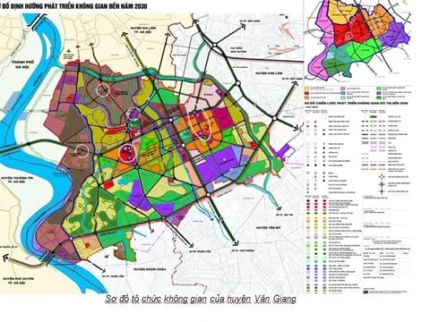 Phê duyệt Quy hoạch chung đô thị Văn Giang, tỉnh Hưng Yên đến năm 2040