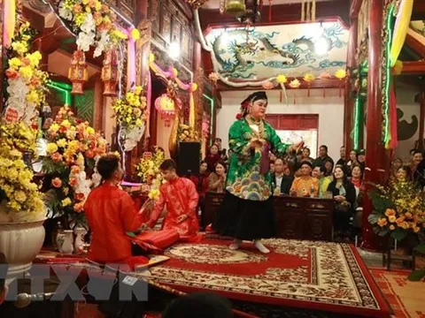 Nam Định bảo tồn và phát huy giá trị của nghi lễ Chầu văn