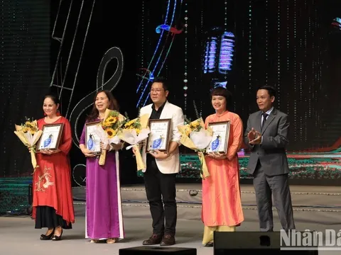Trao 19 giải thưởng Cuộc thi Tiếng hát Người làm báo mở rộng năm 2023