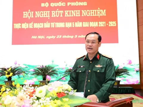 Thượng tướng Vũ Hải Sản: Tiếp tục quán triệt, thực hiện nghiêm các quy định về đầu tư xây dựng