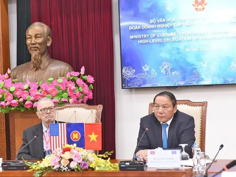 Tiếp tục đẩy mạnh hợp tác văn hóa, thể thao và du lịch giữa Việt Nam và Hoa Kỳ
