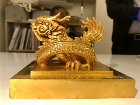 Cục Di sản văn hóa: Sẽ sớm có kết quả hồi hương ấn 'Hoàng đế chi bảo'