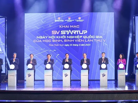 Thủ tướng dự Khai mạc Ngày hội khởi nghiệp quốc gia của học sinh, sinh viên lần thứ V năm 2023