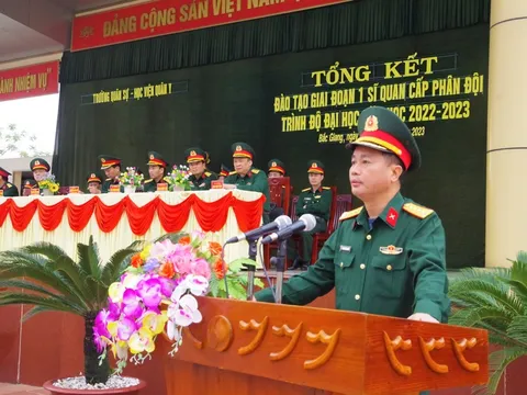 Bước trưởng thành của học viên sĩ quan tại Trường Quân sự Quân đoàn 2