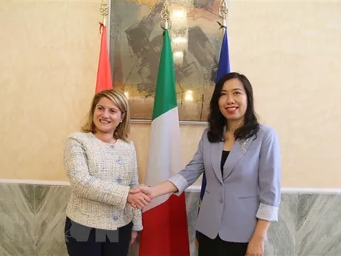 Việt Nam và Italy nhất trí thúc đẩy quan hệ đối tác chiến lược
