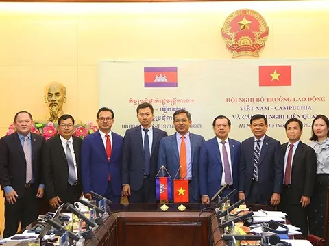 Việt Nam-Campuchia tăng cường hợp tác về lao động
