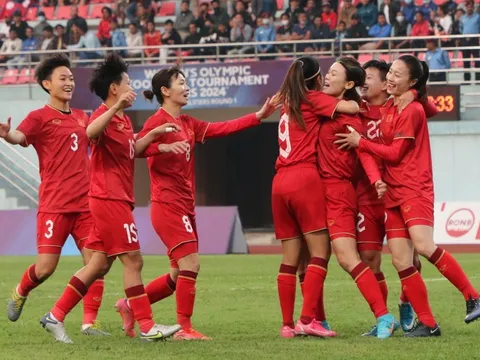 Đội tuyển nữ Việt Nam đi tiếp vào Vòng loại thứ hai Olympic 2024