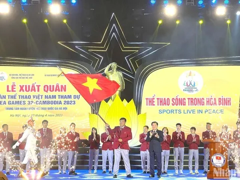 Đoàn thể thao Việt Nam xuất quân dự SEA Games 32: Nâng cao vị thế thể thao Việt Nam