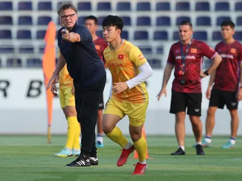 Cầu thủ U22 Việt Nam nỗ lực để cạnh tranh suất tham dự SEA Games 32