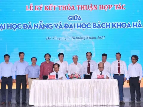 Nâng tầm hợp tác giữa Đại học Đà Nẵng và Đại học Bách khoa Hà Nội