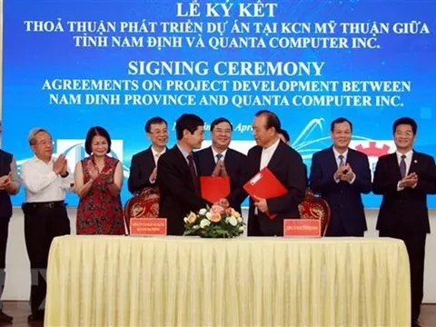 Tập đoàn Đài Loan đầu tư 120 triệu USD sản xuất máy tính tại Nam Định