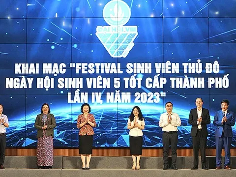 Bạn trẻ từ 59 trường đại học tham gia Festival Sinh viên Thủ đô
