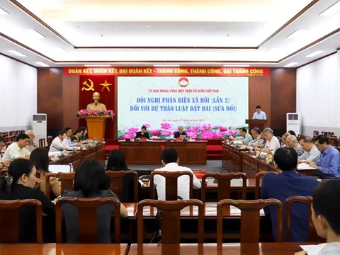Cần có quy định để Mặt trận Tổ quốc Việt Nam tham gia quá trình quản lý và sử dụng đất