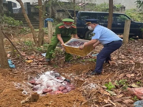 Kịp thời ngăn chặn 500kg thực phẩm bẩn "tuồn" ra thị trường