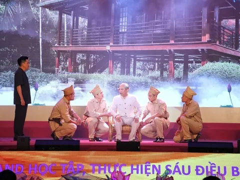 Khai mạc Liên hoan nghệ thuật quần chúng Công an nhân dân lần thứ XII, năm 2023 khu vực IV