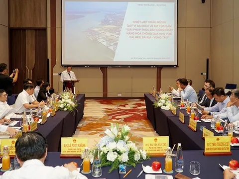 Hướng Cái Mép-Thị Vải thành cảng quốc tế trung chuyển tầm cỡ khu vực châu Á và thế giới