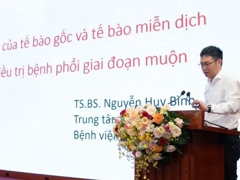 Ứng dụng tế bào gốc trong điều trị bệnh phổi giai đoạn muộn