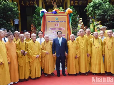 Thủ tướng Phạm Minh Chính chúc mừng Đại lễ Phật đản