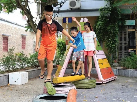 Tạo lập sân chơi cho trẻ em trong dịp hè
