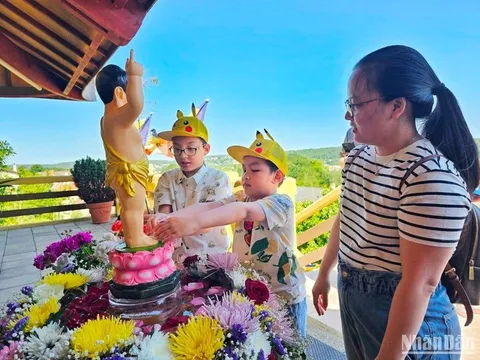 Trang trọng mừng lễ Phật đản cùng bà con kiều bào tại Phápc