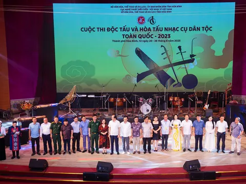 Khai mạc đợt 2 Cuộc thi Độc tấu và hòa tấu nhạc cụ dân tộc toàn quốc - 2023