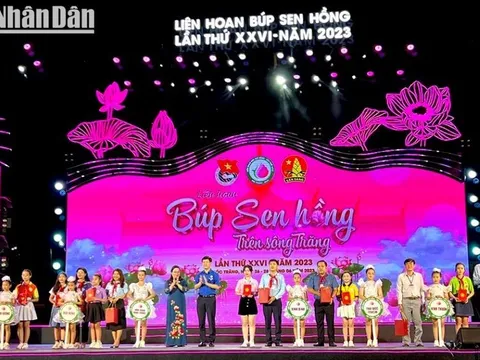Khai mạc Búp Sen hồng trên sông Trăng năm 2023