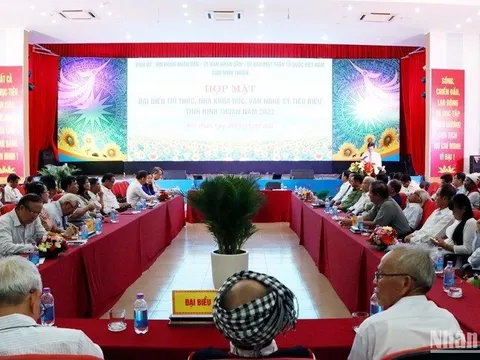Phát huy vai trò, trí tuệ của nhà khoa học, nhân sĩ trí thức vì Ninh Thuận phát triển