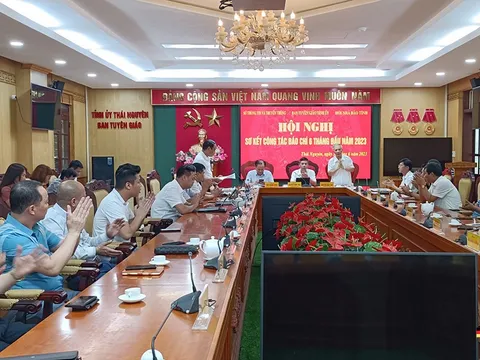 Thái Nguyên tổ chức Hội nghị sơ kết công tác báo chí 6 tháng đầu năm 2023