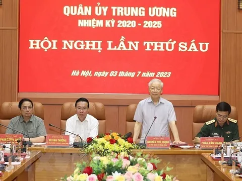 Toàn văn phát biểu của Tổng Bí thư Nguyễn Phú Trọng tại Hội nghị Quân ủy Trung ương