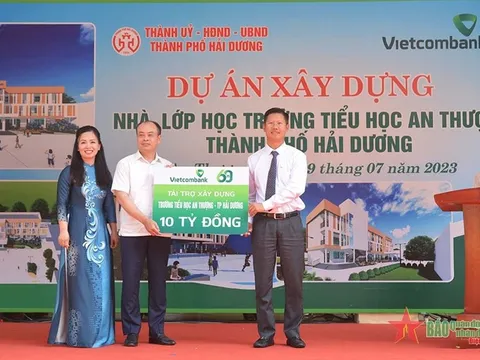 Vietcombank ưu tiên cho hoạt động an sinh xã hội