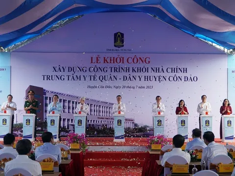 Khởi công và khánh thành các công trình quan trọng tại huyện Côn Đảo