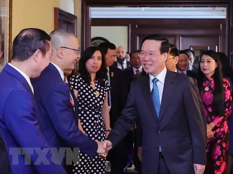 Chủ tịch nước gặp gỡ các Đại sứ Việt Nam tại khu vực châu Âu