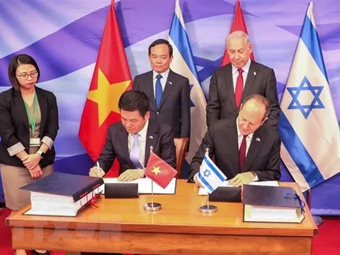 Việt Nam và Israel ký kết Hiệp định Thương mại Tự do VIFTA