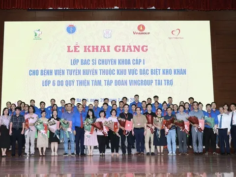 Thêm 40 bác sĩ công tác tại vùng khó khăn được đào tạo theo chương trình đặc biệt