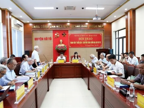 Tham vấn ý kiến cho bản thảo cuốn Địa chí huyện Cô Tô