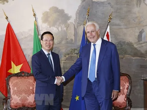 Khuyến khích các thành phố, địa phương Việt Nam-Italy thúc đẩy hợp tác