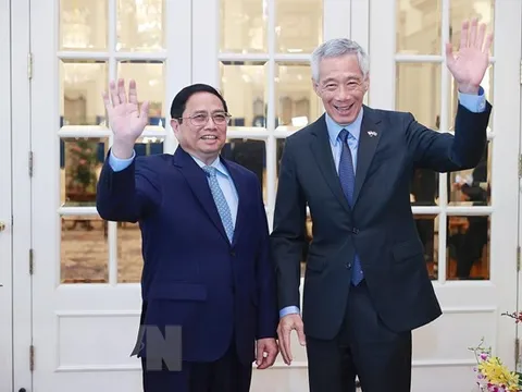 Quan hệ Việt Nam-Singapore đang ở giai đoạn đặc biệt tốt đẹp