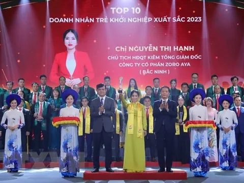Hơn 80 cá nhân nhận danh hiệu Doanh nhân trẻ khởi nghiệp xuất sắc 2023