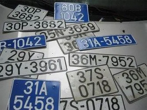 Một người được sở hữu nhiều biển ô tô, xe máy