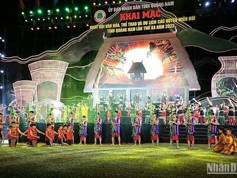 Khai mạc Ngày hội Văn hóa, Thể thao và Du lịch các huyện miền núi Quảng Nam
