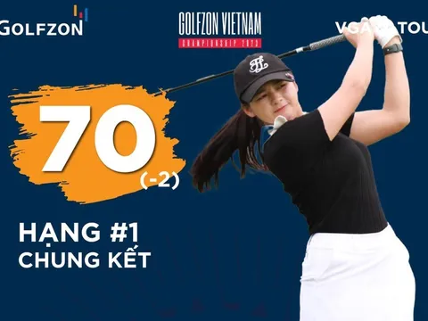 Hana Kang vô địch giải Golfzon Vietnam Championship 2023