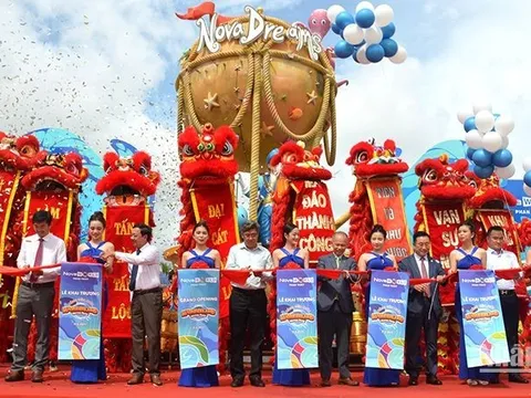 Khai trương Công viên nước giải trí đầu tiên tại Bình Thuận