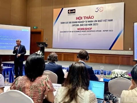 Công bố Báo cáo Đánh giá 500 Doanh nghiệp Tư nhân lớn nhất Việt Nam