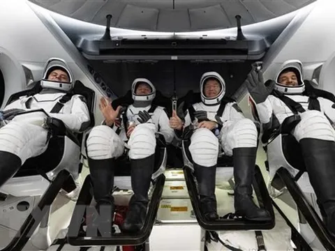 4 phi hành gia trở về Trái đất an toàn sau 6 tháng làm việc trên ISS