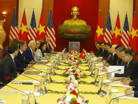 Việt Nam-Hoa Kỳ nâng cấp quan hệ lên Đối tác Chiến lược Toàn diện