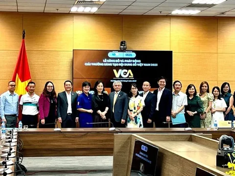 Phát động Giải thưởng Sáng tạo nội dung số Việt Nam lần thứ nhất