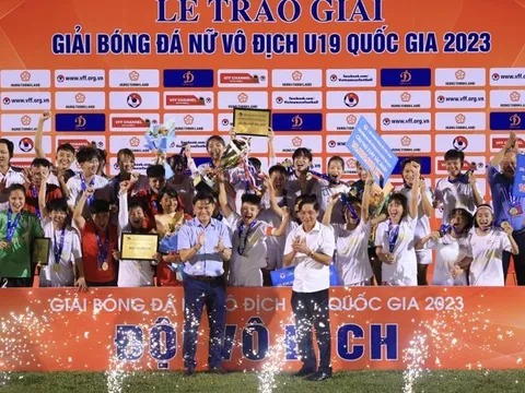Hà Nam vô địch giải bóng đá nữ U19 quốc gia