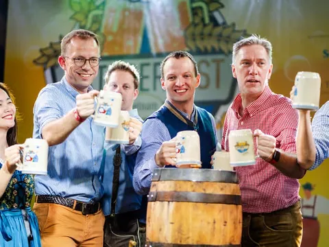 Lễ hội bia Oktoberfest 2023 sẽ tổ chức tại TP. Đà Nẵng ngày 6/10 và tại TP. Hồ Chí Minh từ 12 - 14/10