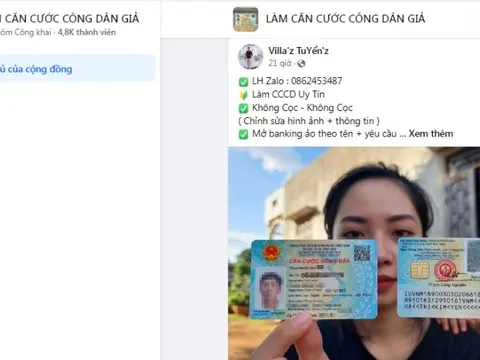 Mạnh tay xử lý vấn nạn làm giả căn cước công dân