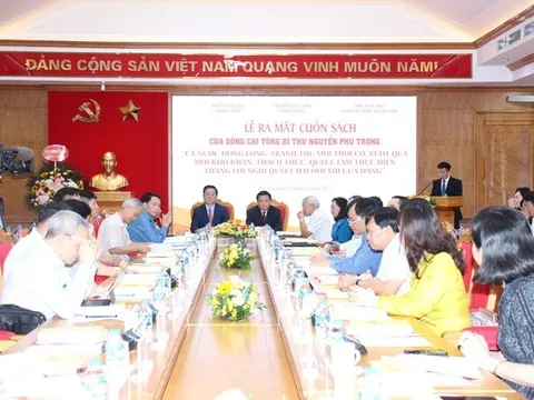 Ra mắt cuốn sách quý của Tổng Bí thư Nguyễn Phú Trọng